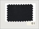 Baumwoll-Polyester-Rippe [schwarz] (1141)