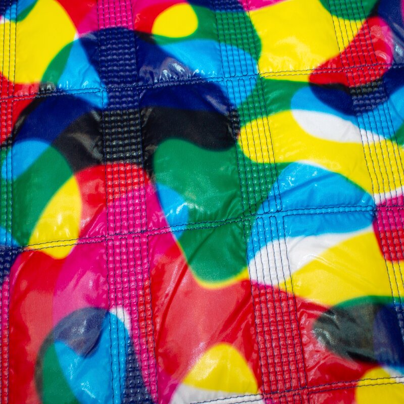 Lackdruck Stepper multicolor