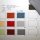 Farbkarte Micro Peach Teflon Wasser- und Fleckabweisend in 9 Farben