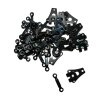 Hosen- und Rockhaken 20 x 15 mm schwarz