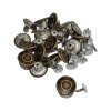Nähfreie Jeansknopf 17 mm altmessing