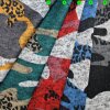 Winter Strickstoff angeraut Animal meliert