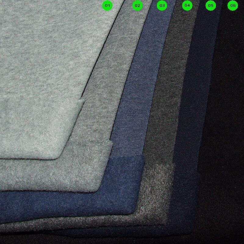 Sweatshirtstoff schwer 02 grau