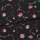 Baumwoll-Satin  "Rosen" schwarz 01 - Design 4890