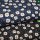 Jerseystoffe bedruckt 03 schwarz