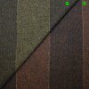 Dünner Mantelstoff Kombi Streifen 70 mm 01 oliv