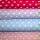 Baumwolljersey Sterne 10 mm 01 rosa