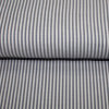 Hochwertiger Hemdenstoff Streifen grau-weiß 3 mm