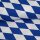 Tropical Druck Bayernraute 4 cm blau-weiß ÖkoTex