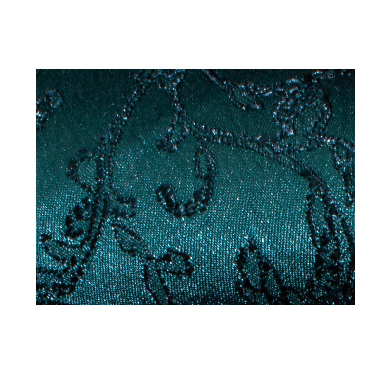Jacquard Ranken, Design 30501 08 petrolgrün