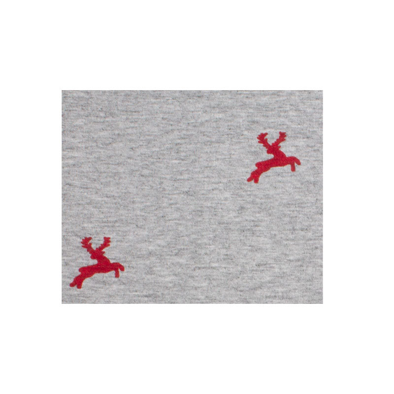 Viskose Jersey Digitaldruck Hirsch 1 rot
