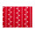 Feinpopeline Pigmentdruck Blumenranken Dirndlserie 08 rot