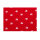 Feinpopeline Pigmentdruck Blümchen Dirndlserie 08 rot