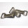 Metall Clip-Verschluss altsilber 58 mm