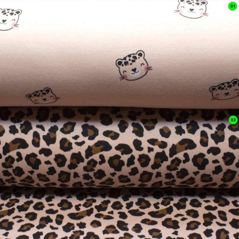 Micro Fleece Druck Katze/Leo