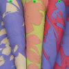 Viskose Nylon Twill, Bedruckt Blätter, Design 52032