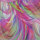 Viskose Nylon Twill, Abstrakt 01 rosa