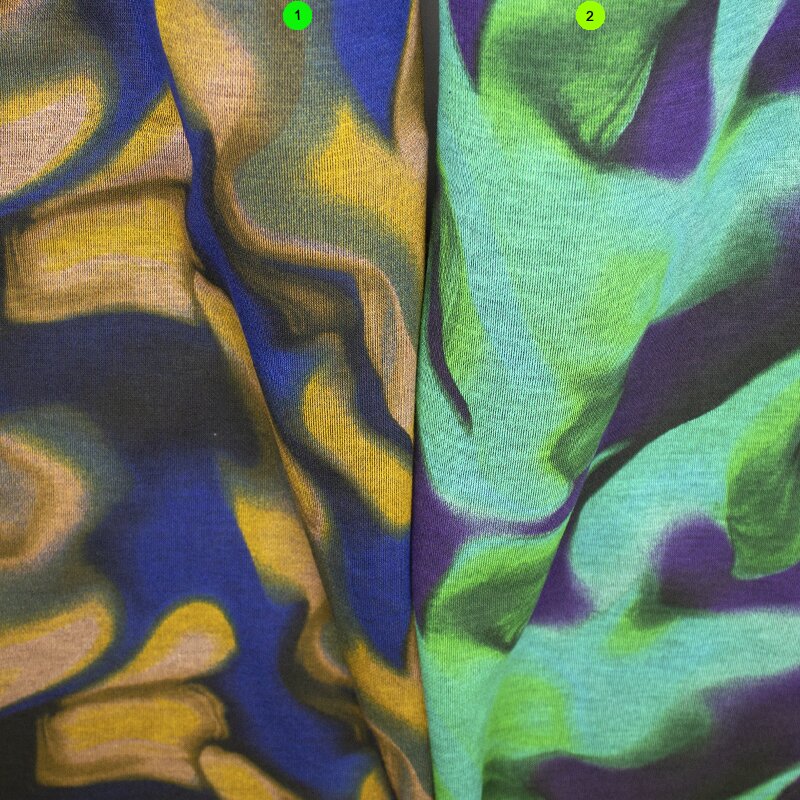 Winterjersey "DIGI" Druck Abstrakt