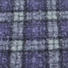 Schweres Boucle Karo 02 lila