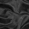 Futterstoff Jacquard Rosen 50 mm, schwarz; 215-F126710...