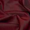Futterstoff Jacquard Karo, weinrot; Design 235-F106801 Fb.16