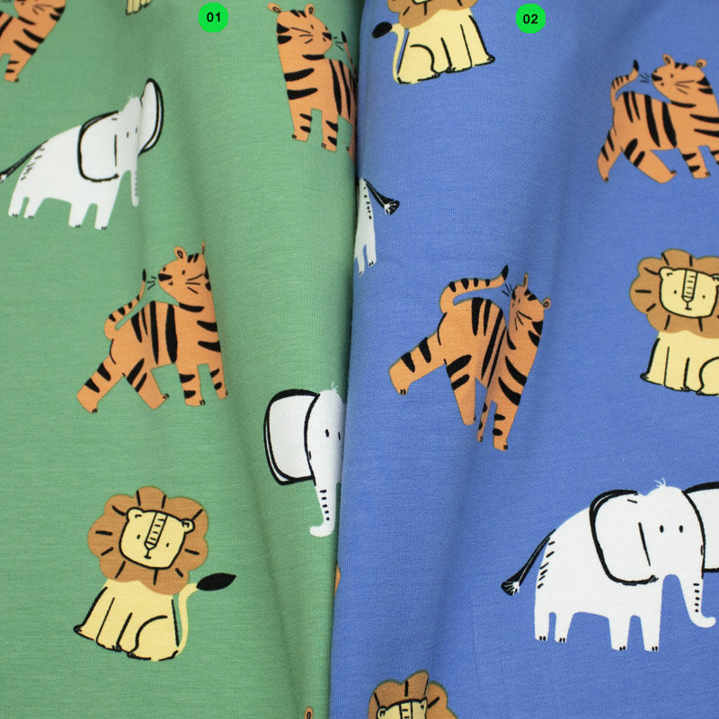 Jersey Druck Löwe+ Tiger