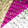 Metallic Metall-Stretch Stoff geprägt – 3 Farben