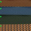 Jacquard Stretch Stoff mit Zickzack-Muster / Fischgrat-Optik