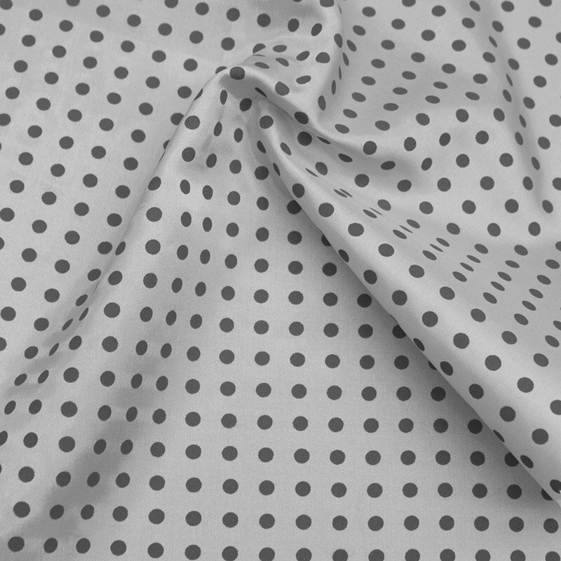 Futterstoff Viskose Acetat, Druck Punkte, Design 1