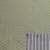 Futterstoff Taft Jacquard Rhombus, goldoliv