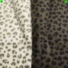 Micro-Fell Stoff mit Leopardenmuster