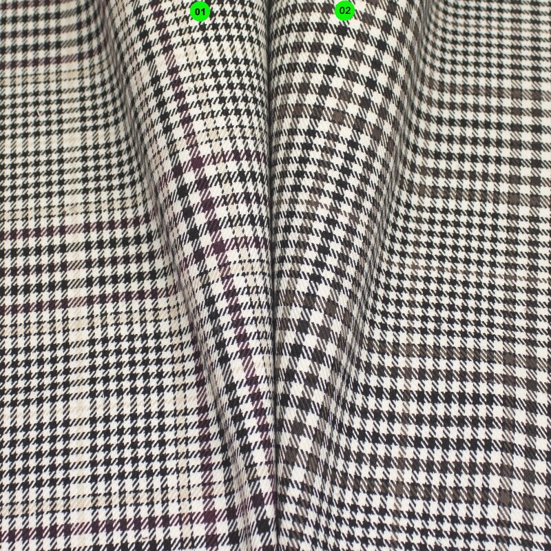 Stretch-Flanell „Karo“